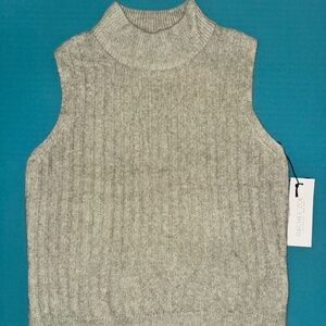 NWT Rachel Zoe Sage/light green sleeveless sweater